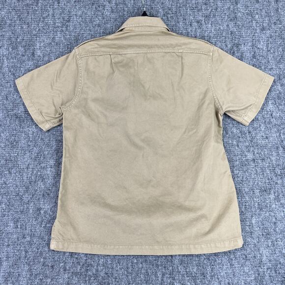 Vintage Military BSA Shirt Mens M 1950s Drag Racing‎ Army Aviation Sharpshooter - Picture 2 of 10